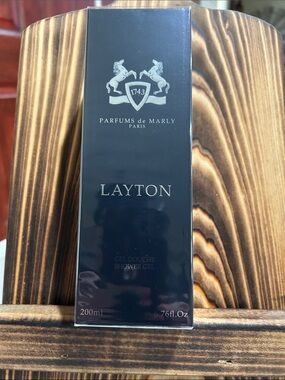 Parfums de Marly Layton Men’s Shower Gel — Black